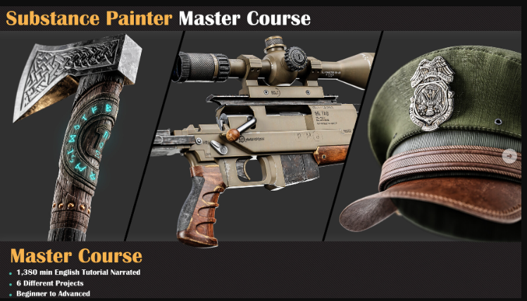 Artstation – Substance Painter Master Course (Premium)