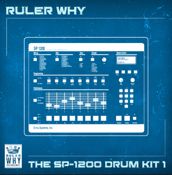 Boom Bap Labs Ruler Why The SP1200 Drum Kit 1 (Premium)