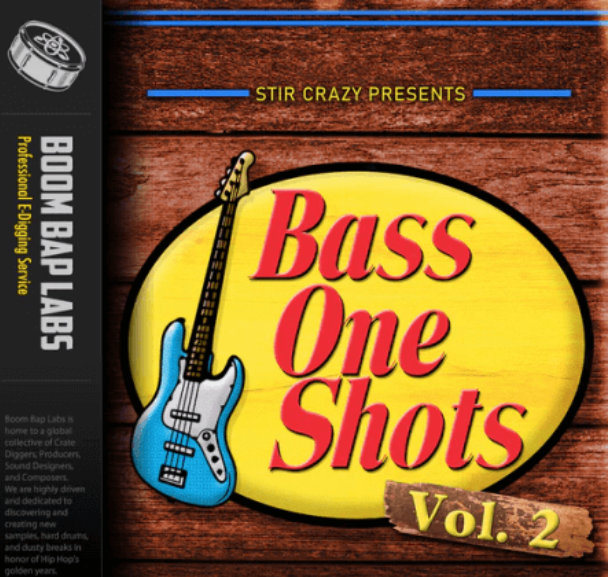 Boom Bap Labs Stir Crazy Bass One Shots Vol.2 (Premium)