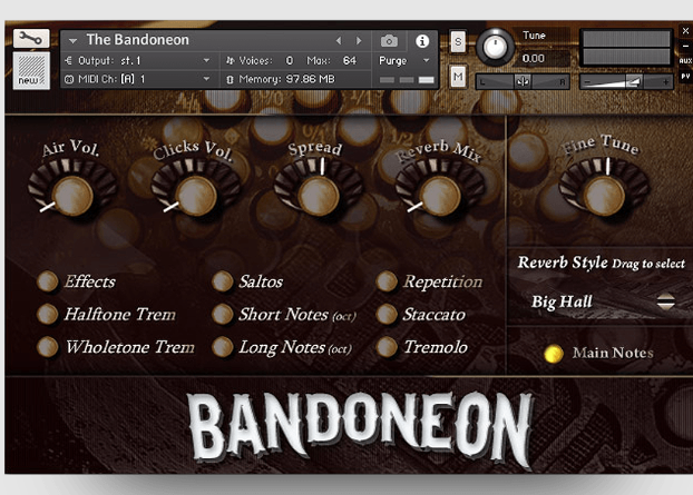 Guareschi The Bandoneon [KONTAKT] (Premium)