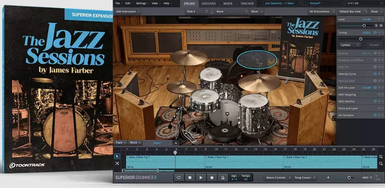 Toontrack The Jazz Sessions SDX (SOUNDBANK) (Premium)