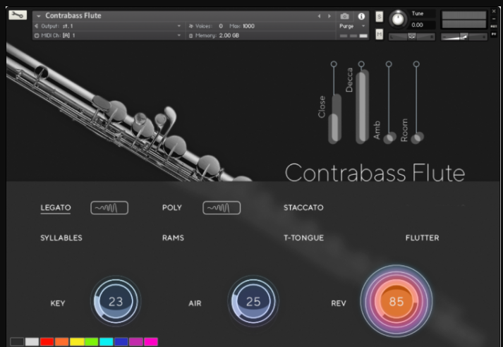 Auddict Daniela Mars Contrabass Flute KONTAKT (Premium)