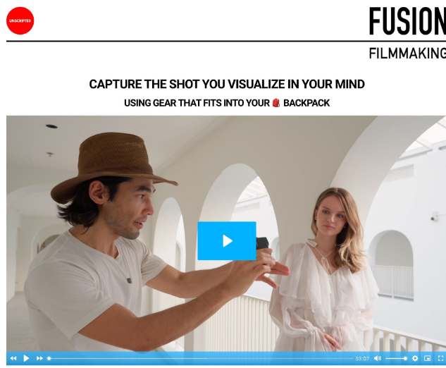 Brandon Li – Fusion Filmmaking Online Course  (Premium)