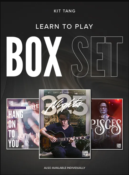 JTC Guitar Kit Tang Learn to Play Box Set TUTORiAL (Premium)