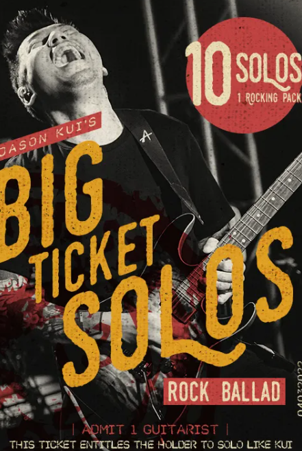 JTC Jason Kui Big Ticket Solos : Rock Ballad  (Premium)