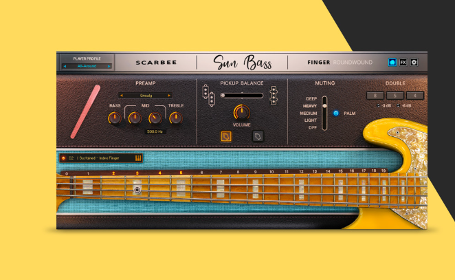 Native Instruments Scarbee Sun Bass Finger KONTAKT (Premium)