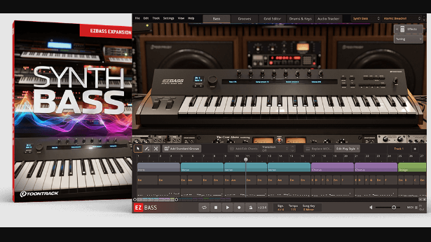 Toontrack Synth Bass EBX (SOUNDBANK) (Premium)