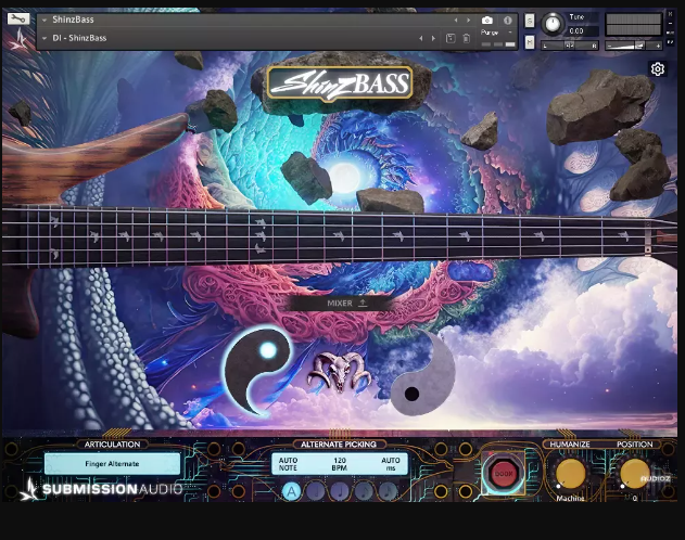 SubMission Audio ShinzBass KONTAKT (Premium)
