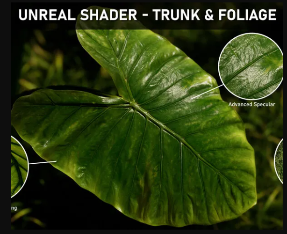 ArtStation – Unreal Shader: Trunk & Foliage (Premium)