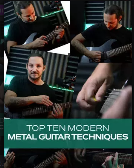 Groove3 Top 10 Modern Metal Guitar Techniques TUTORiAL (Premium)