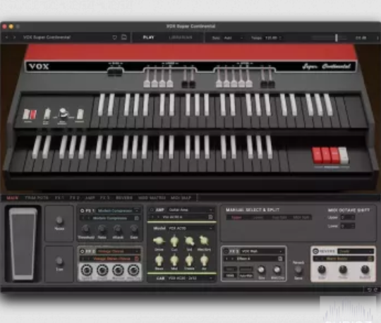 KORG Software VOX Super Continental v1.0.3 U2B Mac (Premium)