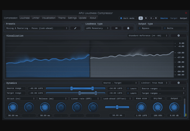 APU Software APU Loudness Compressor v2.9.2 WIN MAC Incl Keygen (Premium)