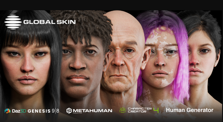 Globalskin – Ultimate Skin Shader v1.0.1 for Blender (Premium)