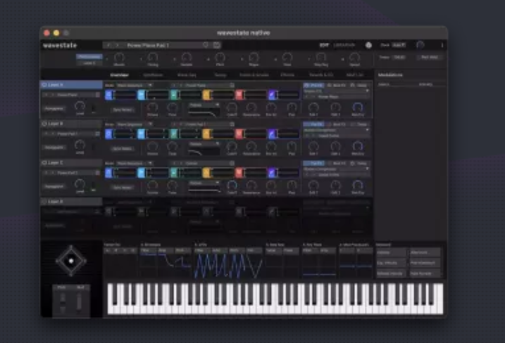 KORG Software Wavestate Native v1.3.8 U2B Mac (Premium)