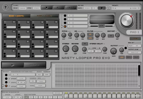 Psytrance Plugins – Nasty Looper PRO EVO 1.0 VST WiN REGGED (Premium)