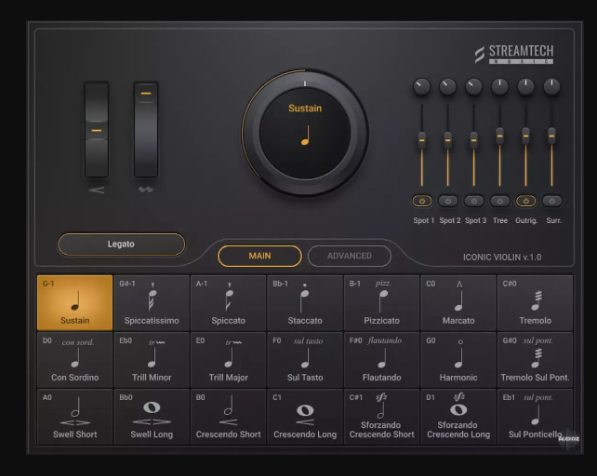 Streamtech Music Iconic Violin KONTAKT (Premium)