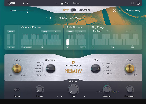 UJAM Virtual Bassist MELLOW v2.3.0 (Premium)