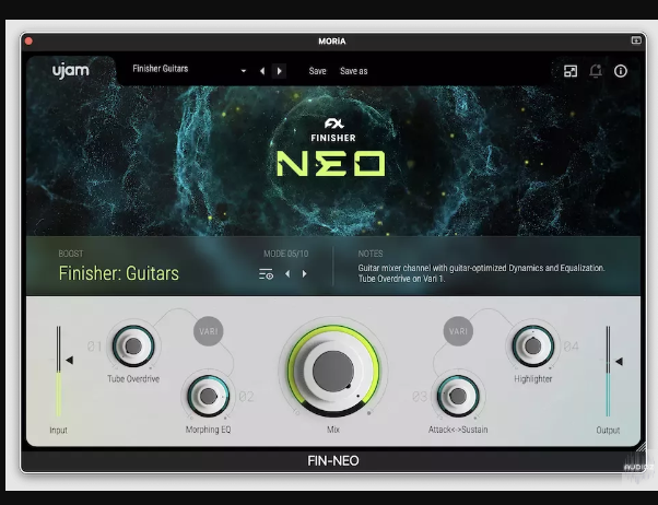 uJAM Finisher NEO v1.3.1 U2B Mac (Premium)