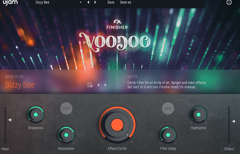 uJAM Finisher VOODOO v1.3.1 U2B Mac (Premium)