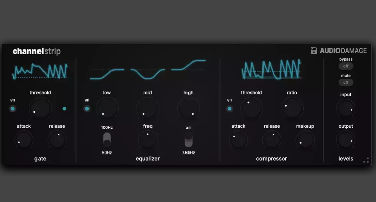 Audio Damage AD058 ChannelStrip v1.1.1 LiNUX WiN macOS RETAiL (Premium)