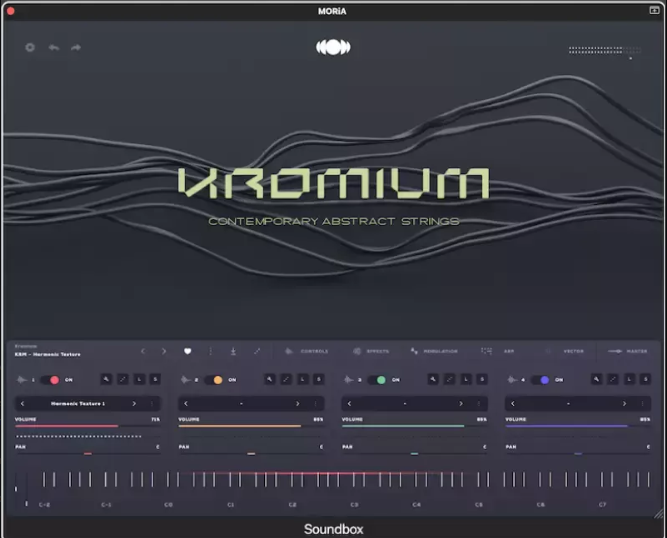 Audiomodern Kromium Abstract Strings Virtual Instrument  (Premium)