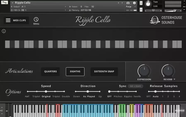 Ben Osterhouse Ripple Cello v1.2.0 KONTAKT (Premium)