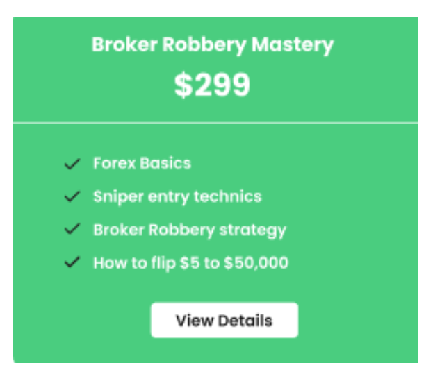 Billi Richy FX – Broker Robbery University (Premium)