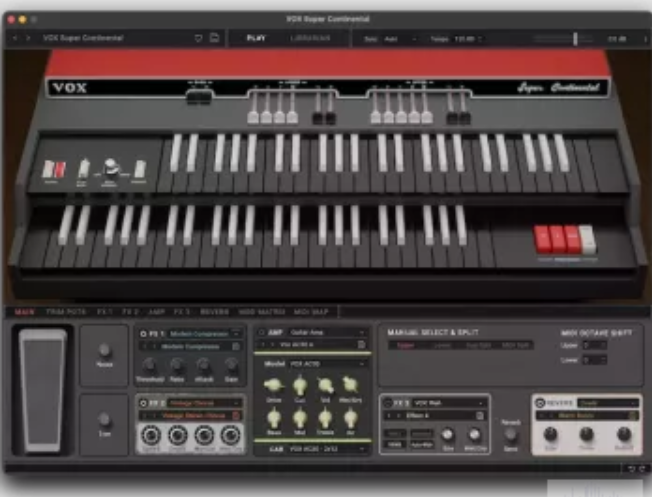 KORG Software VOX Super Continental v1.0.8 U2B Mac (Premium)