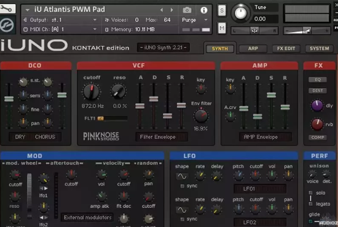 PinkNoise Studio iUNO KONTAKT (Premium)