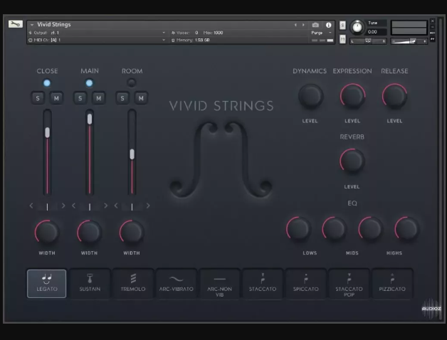 Pulse Audio Vivid Strings Basses KONTAKT (Premium)