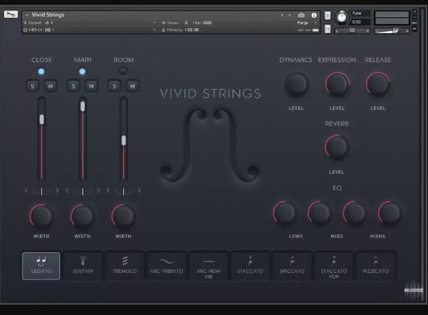 Pulse Audio Vivid Strings Violas KONTAKT (Premium)