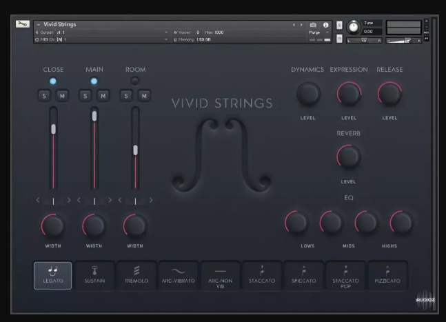 Pulse Audio Vivid Strings Violins 1 KONTAKT (Premium)