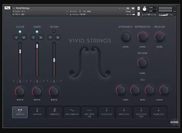 Pulse Audio Vivid Strings Violins 2 KONTAKT (Premium)