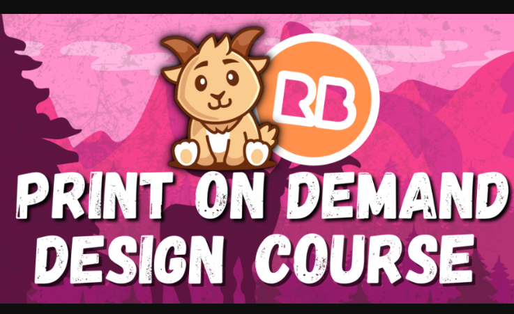 RedBubble – PRINT ON DEMAND DESIGN COURSE (Premium)