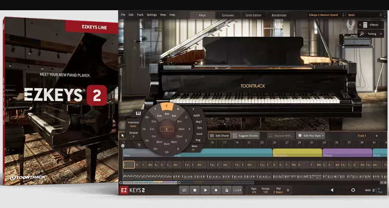 Toontrack EZkeys 2 Core Library Update v1.0.1 (SOUNDBANK) (Premium)