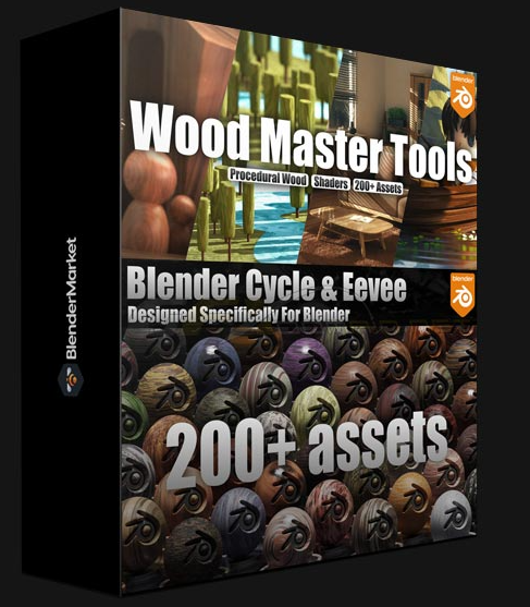 Blender Market – Wood Master Tools Hand Drawn Lines and Alt tab IIlumnia (Premium)