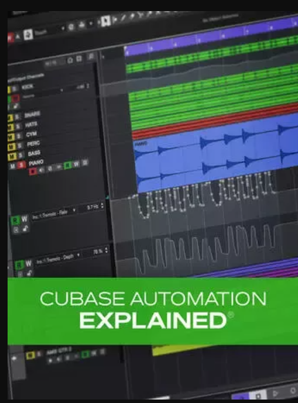 Groove3 Cubase Automation Explained TUTORiAL (Premium)