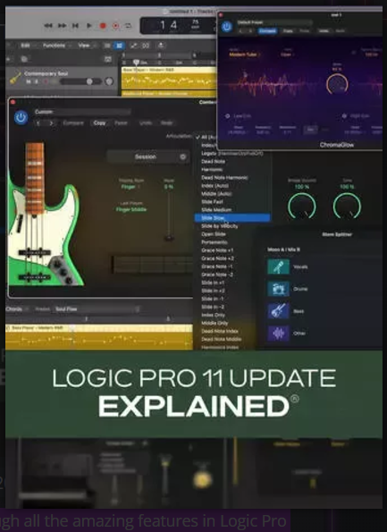 Groove3 Logic Pro 11 Update Explained TUTORiAL (Premium)