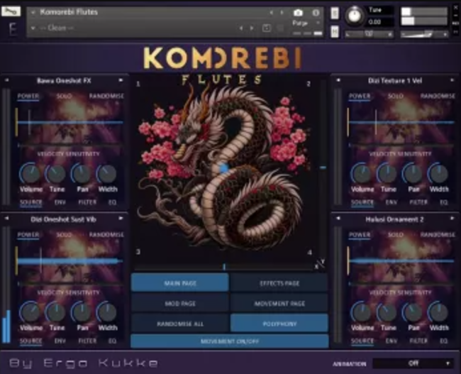 Loot Audio Ergo Kukke Komorebi Flutes KONTAKT (Premium)