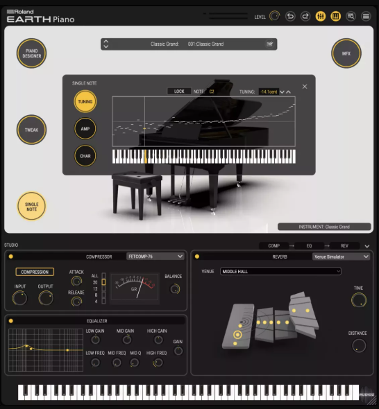 Roland Cloud EARTH Piano 1.0.1 macOS (Premium)