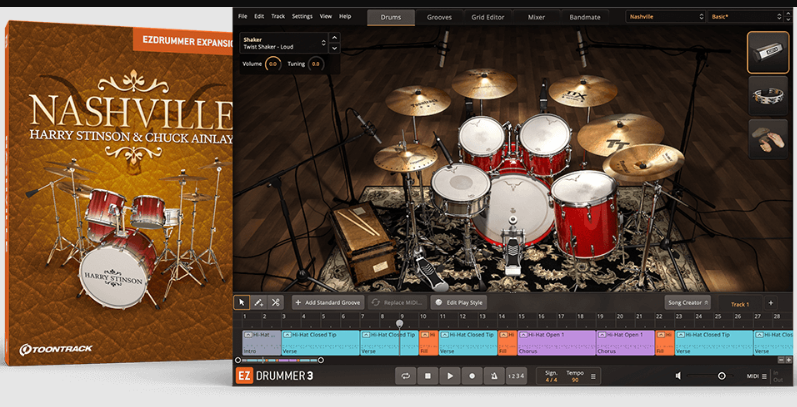 Toontrack Nashville EZX v1.5.4 Update (SOUNDBANK) (Premium)