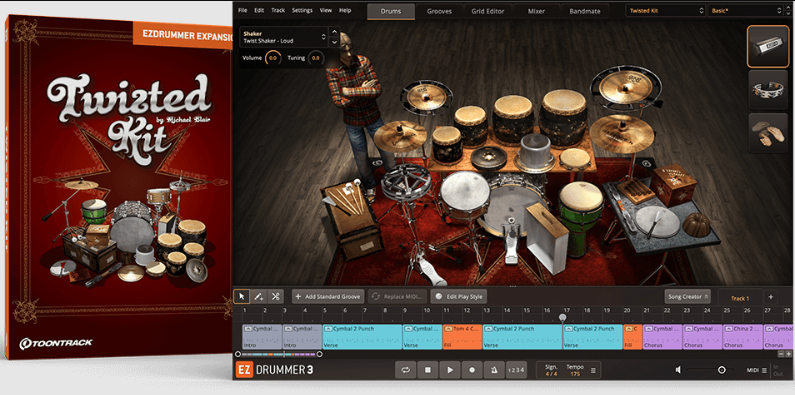 Toontrack – Twisted Kit EZX v1.5.2 Update (SOUNDBANK) (Premium)