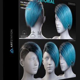 ArtStation – Real Time Hair For AAA Games Tutorial (Premium)