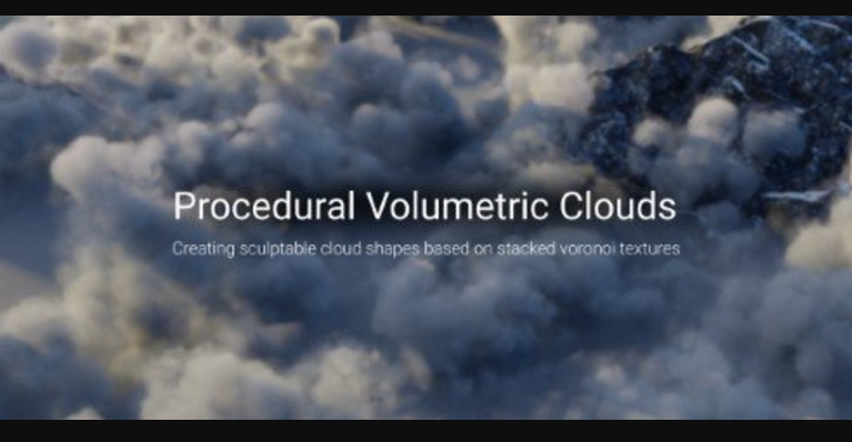 Blender Studio – Procedural Volumetric Clouds (Premium)