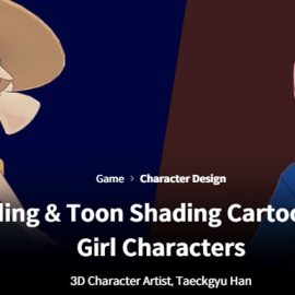 Coloso – Modeling & Toon Shading Cartoon-Style Girl Characters (Premium)