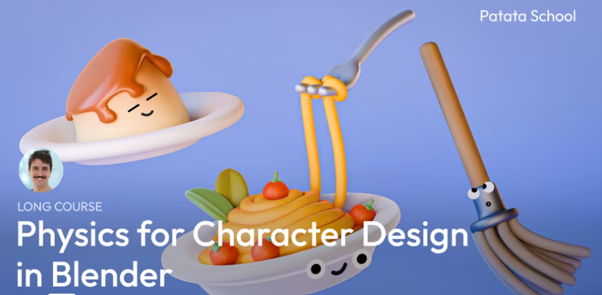 Patata School – Physics for Character Design in Blender (Premium)