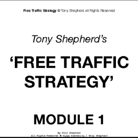 Tony Shepherd – FREE TRAFFIC SYSTEM WORKSHOP (Premium)