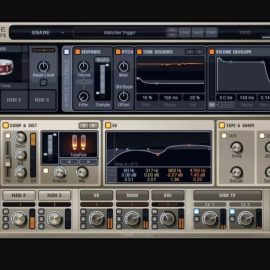 XLN Audio Addictive Trigger 1.3.6 Drum Vault Bundle macOS  (Premium)