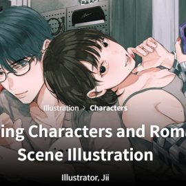 Coloso – Charming Characters and Romance Scene Illustration (Premium)