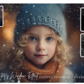 Finding North Education – Winter’s Window Effect Editing Tutorial Includes Overlays (Premium)